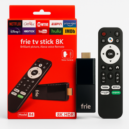 Frie TV Stick 8K Pro 2025 16 GB 2GB Control de Voz
