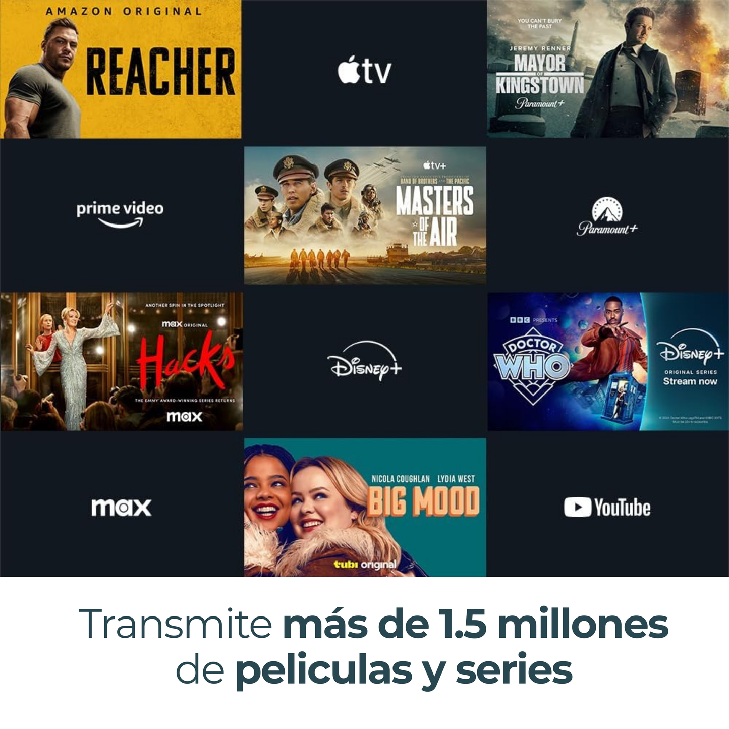 Frie TV Stick 8K Pro 2025 16 GB 2GB Control de Voz
